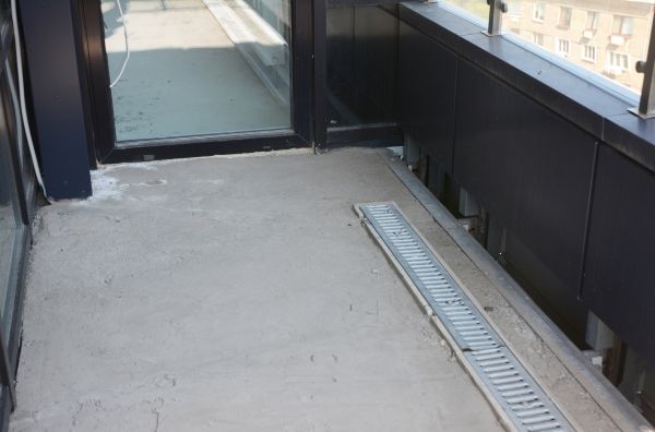 Veranda Drain Installation in Chesapeake